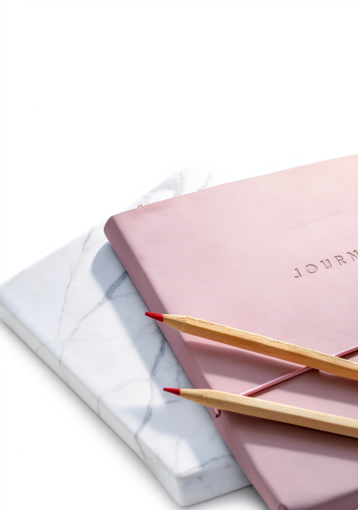 'Journal Writing Guide open on a tablet showing enhanced typesetting'