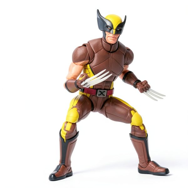 Marvel Legends Wolverine Action Figure Brown Suit-4