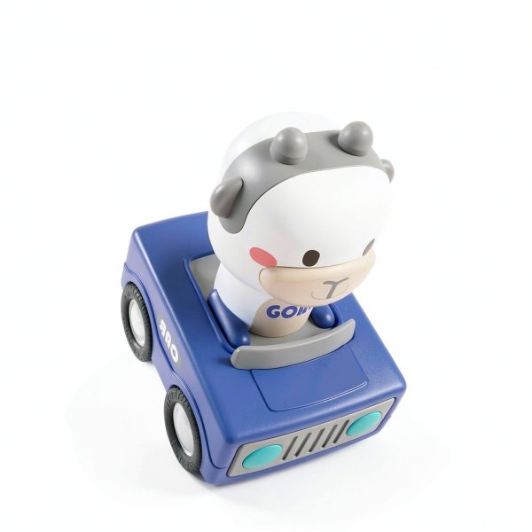 iPlay iLearn Press Go Car Toy Safe Fun Toddler Gift-3