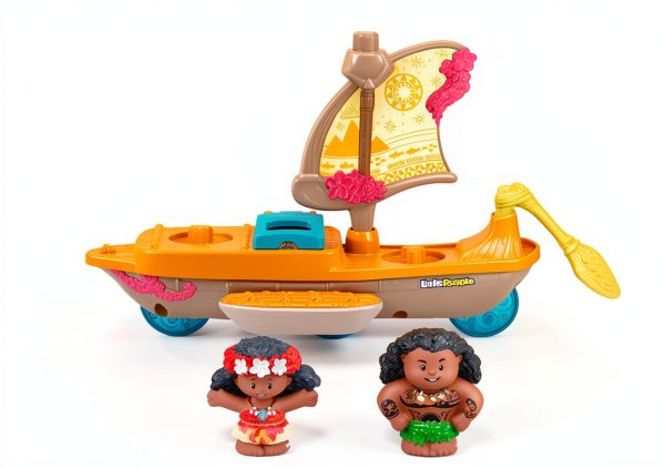 Fisher-Price Disney Moana Sailboat Toy for Toddlers Ages 18-4