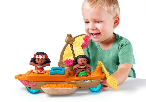 Fisher-Price Disney Moana Sailboat Toy for Toddlers Ages 18-2