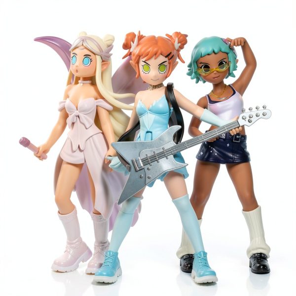 POP MART Peach Riot Punk Fairy Action Figure PVC Collectible-5