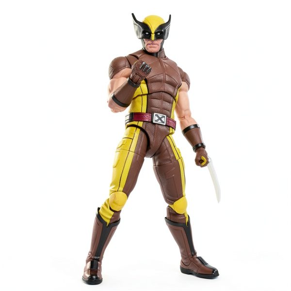 Marvel Legends Wolverine Action Figure Brown Suit-2