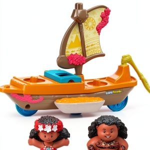 Fisher-Price Disney Moana Sailboat Toy for Toddlers Ages 18-0