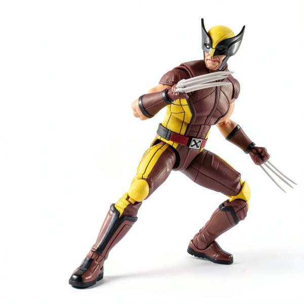 Marvel Legends Wolverine Action Figure Brown Suit-3