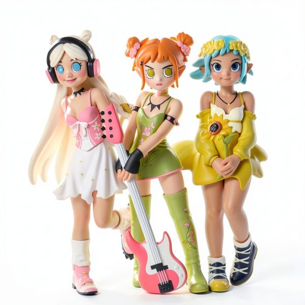 POP MART Peach Riot Punk Fairy Action Figure PVC Collectible-3