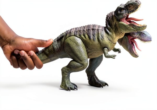 Jurassic World T Rex Toy Mattel Dinosaur Figure Battle Play-2