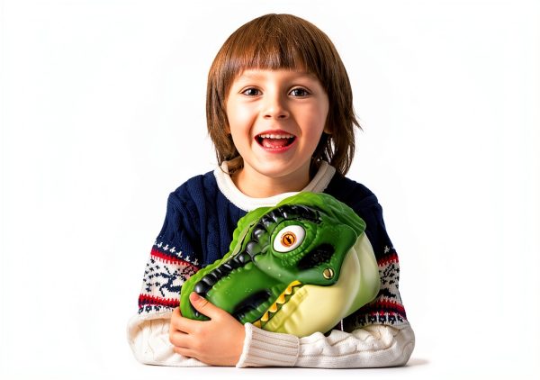 RISUNTOY Dinosaur Toys PVC Figures Play Set Kids 3+-7