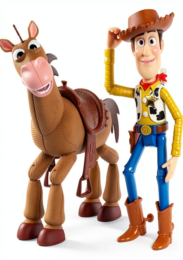 Toy Story 4 Woody Bullseye Figure Playset Mattel Toy-0