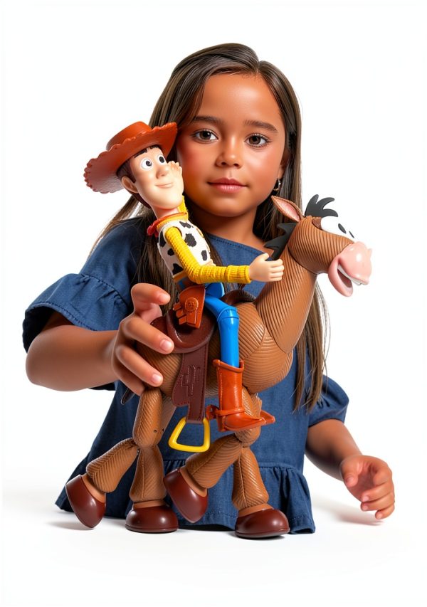 Toy Story 4 Woody Bullseye Figure Playset Mattel Toy-1