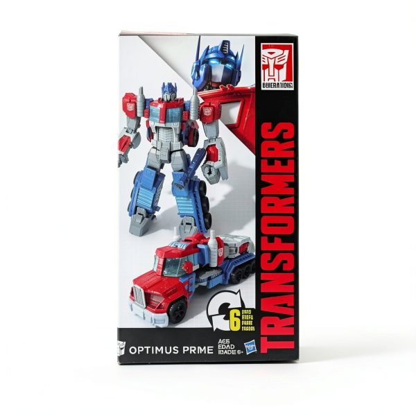 Optimus Prime Action Figure Transformers Toy Robot Truck-4