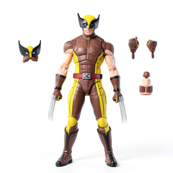 Marvel Legends Wolverine Action Figure Brown Suit-1