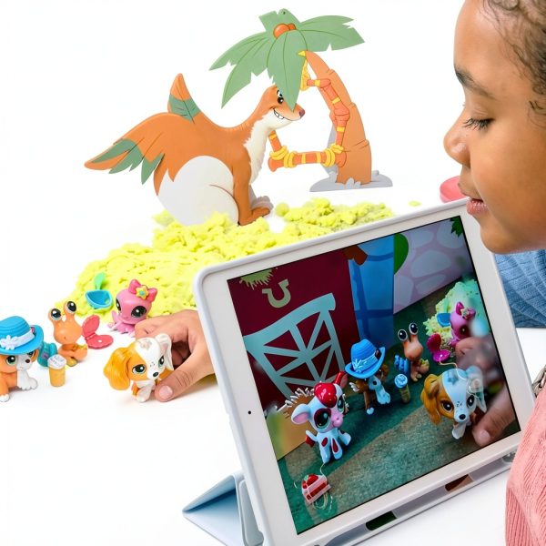 Littlest Pet Shop Bobblin Pets Camping Set Basic Fun-7