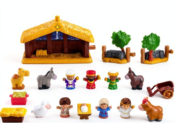 Fisher-Price Little People Nativity Playset Toddler-5