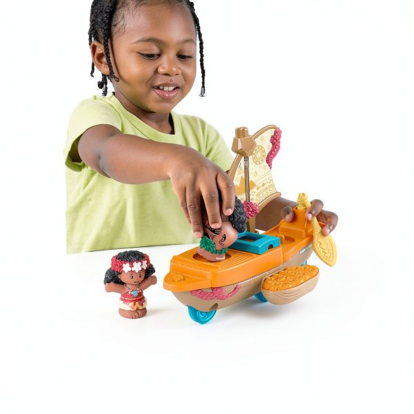 Fisher-Price Disney Moana Sailboat Toy for Toddlers Ages 18-1