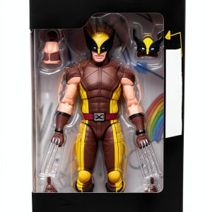 Marvel Legends Wolverine Action Figure Brown Suit-0