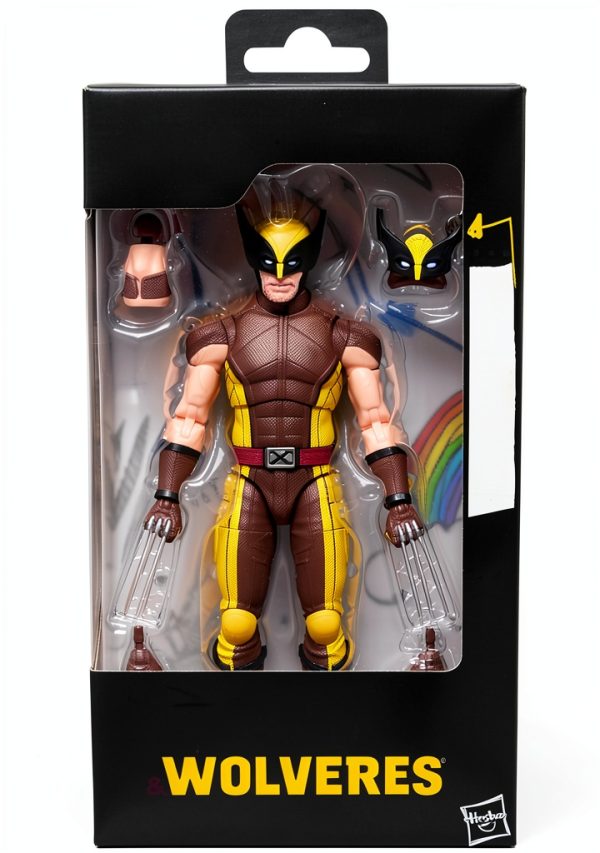 Marvel Legends Wolverine Action Figure Brown Suit-0