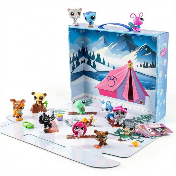 Littlest Pet Shop Bobblin Pets Camping Set Basic Fun-4