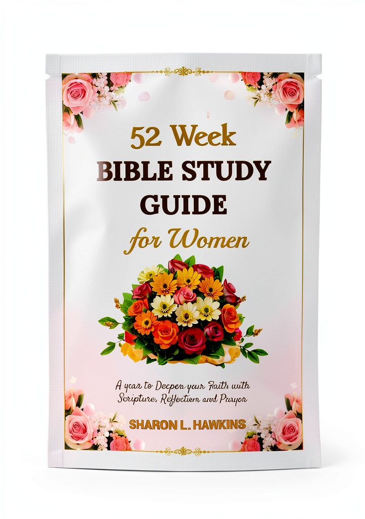 'Christian Bible handbook open on a tablet screen'