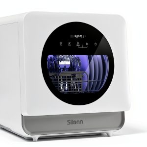 Silonn Countertop Dishwasher Portable Stainless Steel CDW02-0