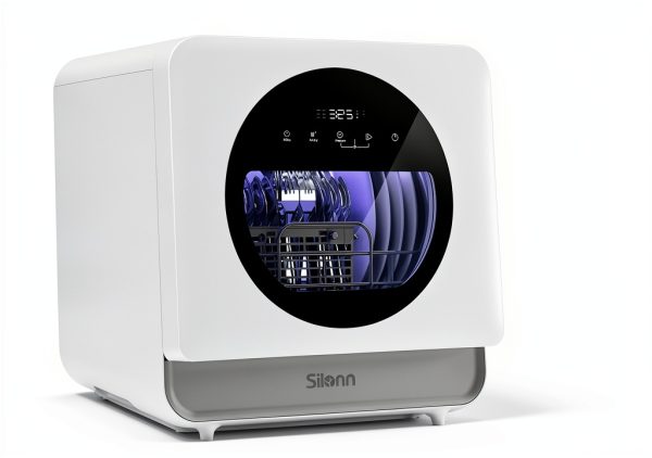 Silonn Countertop Dishwasher Portable Stainless Steel CDW02-0