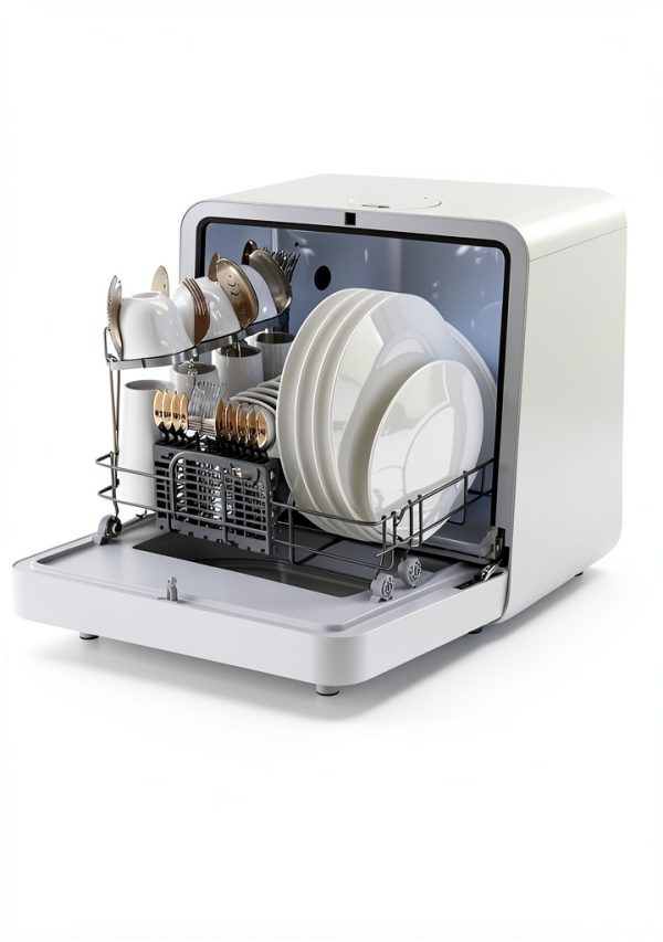 Silonn Countertop Dishwasher Portable Stainless Steel CDW02-1