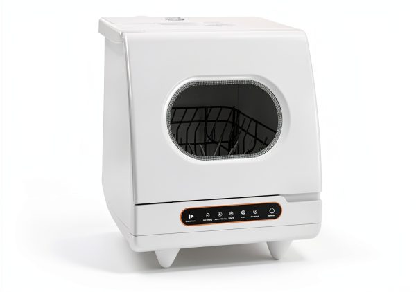 Dsmsseym Countertop Dishwasher Portable 110V ABS Stainless-3