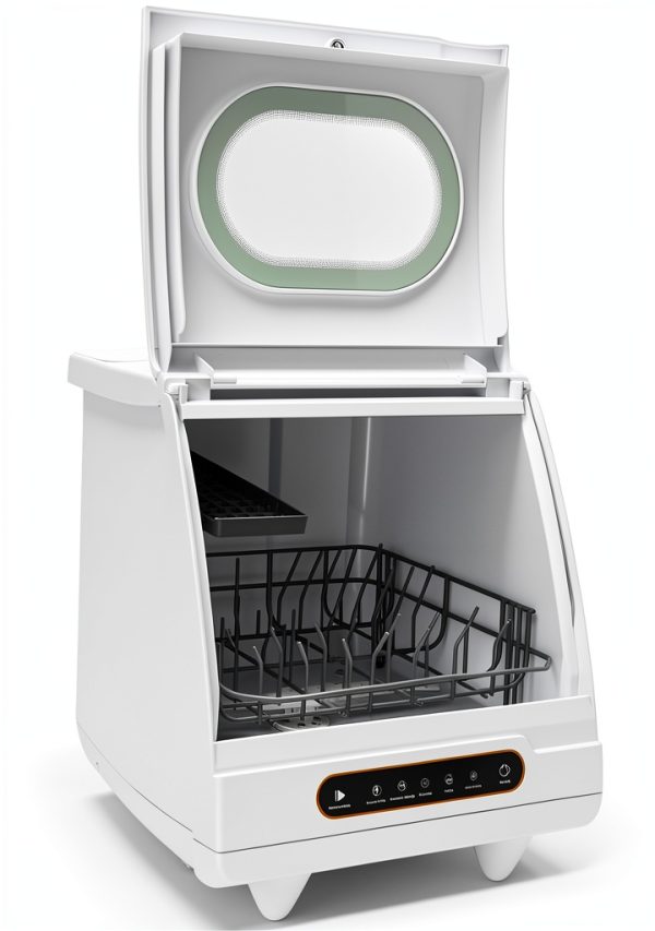 SHIPUNAYE Countertop Dishwasher Stainless Steel Freestanding-7