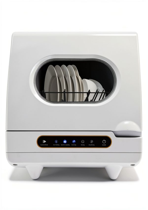 SHIPUNAYE Countertop Dishwasher Stainless Steel Freestanding-0