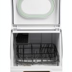Dsmsseym Countertop Dishwasher Portable 110V ABS Stainless-0