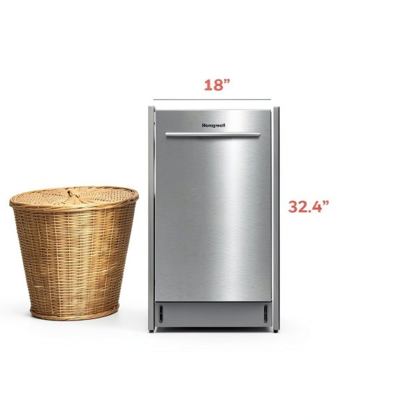 Stainless Steel Dishwasher Honeywell 8 Settings-2
