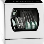 Hermitlux Portable Dishwasher 120V Compact Glass-0