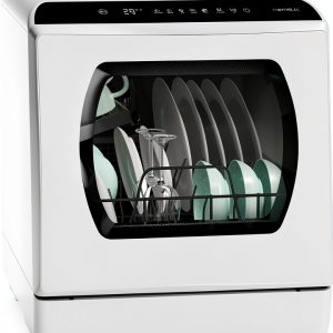Hermitlux Portable Dishwasher 120V Compact Glass-0