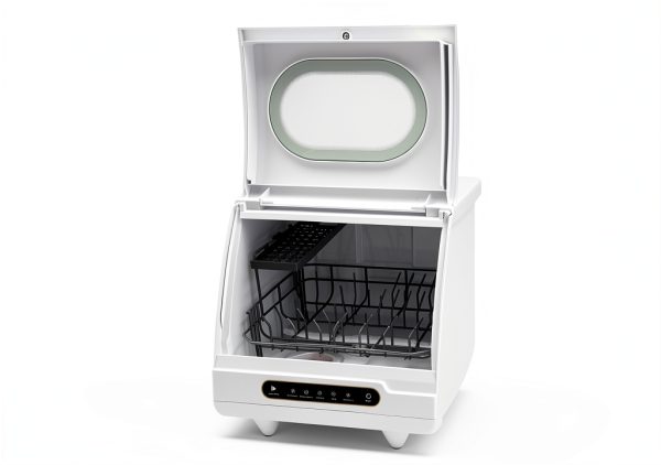SHIPUNAYE Countertop Dishwasher Stainless Steel Freestanding-1