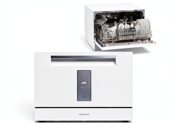 Compact Countertop Dishwasher Farberware White-0