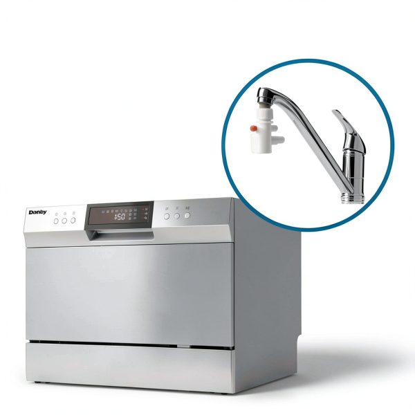 Countertop Dishwasher Danby Steel 8 Cycle-17