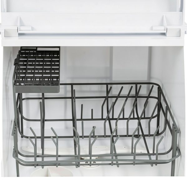 Dsmsseym Countertop Dishwasher Portable 110V ABS Stainless-5