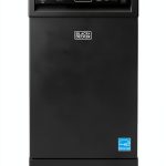 BLACK+DECKER Portable Dishwasher Stainless Steel 8Place-0