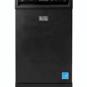 BLACK+DECKER Portable Dishwasher Stainless Steel 8Place-0