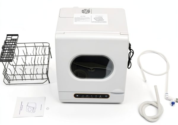 SHIPUNAYE Countertop Dishwasher Stainless Steel Freestanding-4