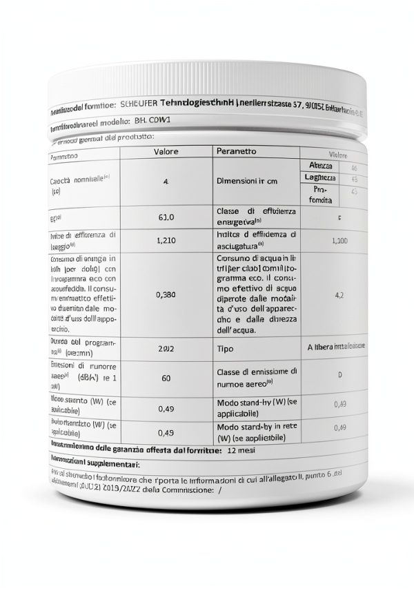 Blitzhome Countertop Dishwasher Bright Stainless 5L-13