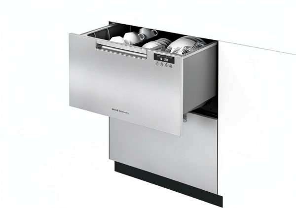 Fisher & Paykel DishDrawer Steel Dishwasher-3