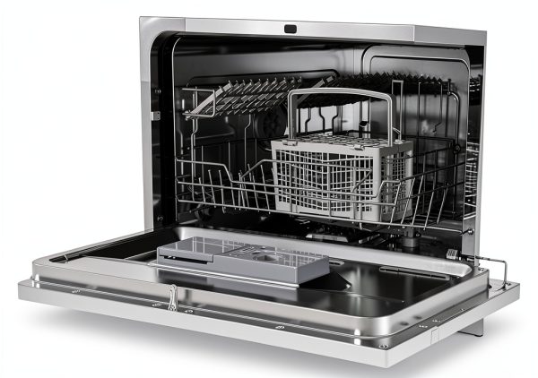 Compact Countertop Dishwasher Farberware White-1