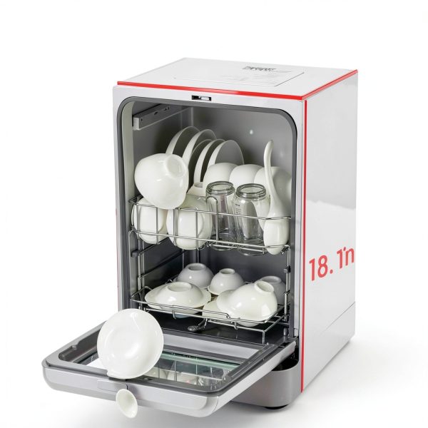 Countertop Dishwasher ZHC Stainless Steel Model xiwanji01-4