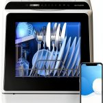 BlitzHome Countertop Dishwasher BH-DW-001 6‑Program App Control-0