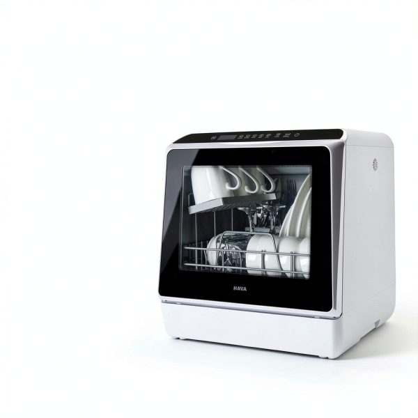 HAVA Countertop Dishwasher TDQR 5L Tank Compact Stainless Steel-1
