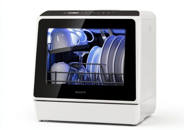 Countertop Dishwasher NOVETE TDQR01 4‑Place Settings 5‑Cycle-0