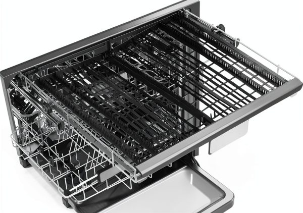 Sharp Dishwasher SDW6726MS Quiet Library Tech Adjustable Rack-15