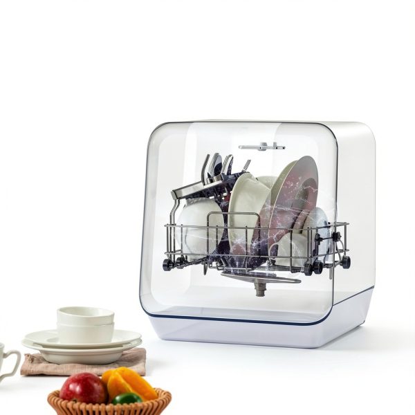 Midea Countertop Dishwasher CDC17P2AWW 6L Portable UV Hygiene Model-6