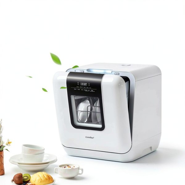 Midea Countertop Dishwasher CDC17P2AWW 6L Portable UV Hygiene Model-5